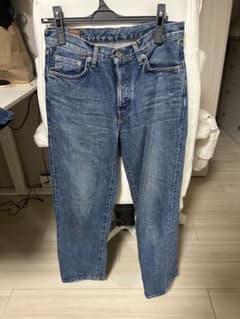 SOMETHING ストレートデニム パンツ インディゴブルーのサムネイル