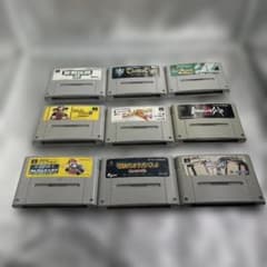 s.t555】スーパーファミコン スーファミ ソフト 9本セット レトロ
