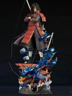在庫処分うちはマダラガレージキットフィギュア樹脂製塗装済みのスタチュー完成品のサムネイル