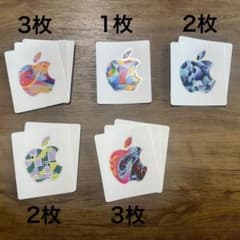 iTunesカード ステッカー Appleロゴ ステッカー 11枚入り【使用済】のサムネイル