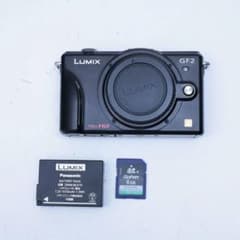 Panasonic LUMIX GF2 본체 배터리 SD 카드 포함