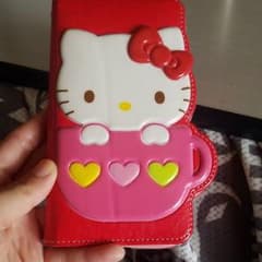 GALAXY S7 edge キティ手帳型カバーのサムネイル