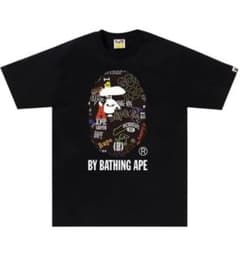 A BATHING APE エイプ　Tシャツ 黒 サイズ Lのサムネイル