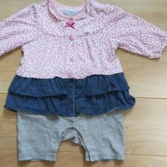 ミキハウス ロンパース 70のサムネイル