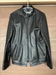Schott takeo kikuchi ブラック シングルライダース(M) - メルカリ