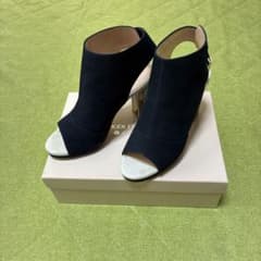 【再値下げ】MODE ET JACOMO オープントゥパンプス 22.5cmのサムネイル