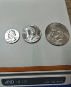銀貨/S刻印】アメリカ 1776-1976年 独立200周年記念 銀貨まとめ - メルカリ