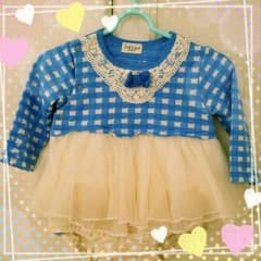 kid's zoo♡チュールロンパースのサムネイル