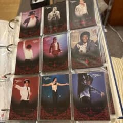 KING OF POP マイケル・ジャクソン カードパニーニ37〜45 枚セット
