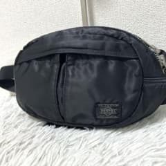 [極美品.激レア] HEADPORTER タンカー オーバル ウエストポーチ 黒 希少✨オーバル/丸型】ヘッドポーター ウエストポーチ タンカー