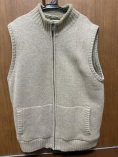L.L.Bean ラムウールベスト XL-REG ベージュのサムネイル