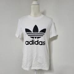 アディダスオリジナルス トレフォイル Tシャツ 白【2XL】XOT レディースのサムネイル