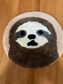 MUJI 無印　チェアパッド　ナマケモノのサムネイル