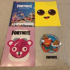 フォートナイト whf限定クリアファイル　4種セットのサムネイル
