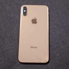 iPhone Xs Gold 256 GB SIMフリー 背面ガラス割れのサムネイル
