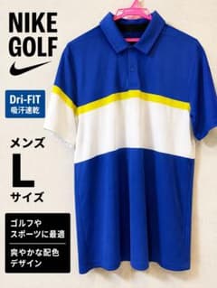 NIKE GOLF ナイキ ゴルフ ポロシャツ メンズ Lサイズのサムネイル