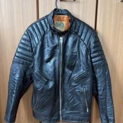 Brimaco シングルライダースジャケット 本革 ブラックのサムネイル