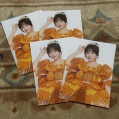 CUTIE STREET 가와모토 미루 추첨회 참가상 엽서