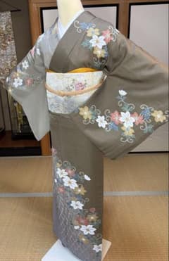 ♦️¥2000引きシーズンOFFセール♦️ 正絹高級華やかな訪問着4点フル