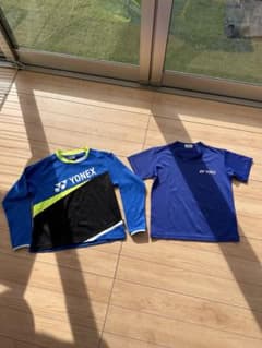 YONEX 青黒 長袖シャツ 140サイズ Tシャツ140サイズのサムネイル
