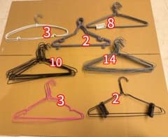衣類ハンガー まとめ売り 42本セットのサムネイル