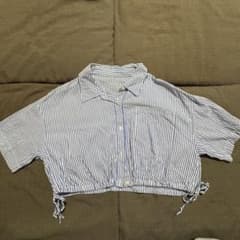 INGNI ストライプ柄 半袖シャツ Mのサムネイル