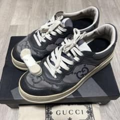 GUCCI GGスプリーム スニーカー ローカット　(8.5=27.5cm) GUCCI GGスプリーム スニーカー ローカット (8.5=27.5cm) - メルカリ