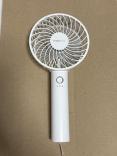 Francfranc ハンディファン ホワイト 本体のサムネイル