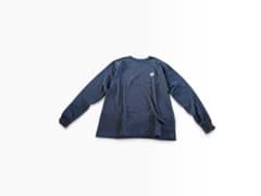 Carhartt 長袖 ポケットTシャツ ネイビー メンズのサムネイル