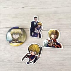 HUNTER×HUNTER クラピカ 缶バッチ ステッカー - メルカリ