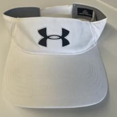 Under Armour ホワイト バイザー