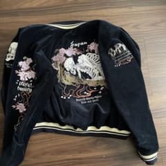 爆裂爛漫娘 『七福神＆髑髏』 総刺繍リバーシブル スカジャンのサムネイル