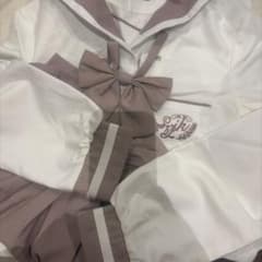 セーラー服 上下セット リボン付きのサムネイル