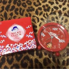 未使用★ペコちゃん アラーム付時計のサムネイル