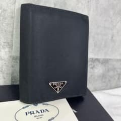 【極美品 付属品完備】PRADA プラダ　ナイロン　三折り財布 TESSUTO