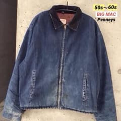 60s BIG MAC Penneys デニムジャケット ブランケットライナー - メルカリ