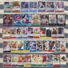 ワンピースカードゲーム まとめ売り R〜C 44種 47枚セット - メルカリ