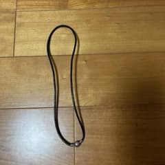 PANDORA レザーネックレス ブラックのサムネイル