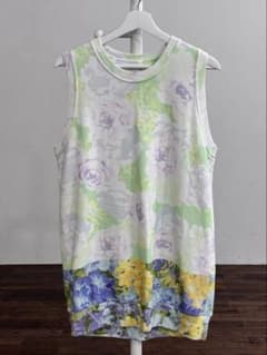 14SS DRIES VAN NOTEN ナンバープリント タンクトップ M 14SS DRIES VAN NOTEN ナンバープリント タンクトップ M