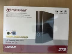 Transcend StoreJet 35T 2TB 外付けHDDのサムネイル