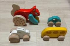 ポーネルンド 木製 玩具 4点セット - メルカリ