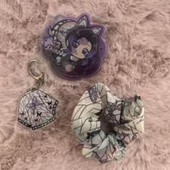 鬼滅の刃 胡蝶しのぶ アクリルキーホルダー シュシュ セット まとめ売り セットのサムネイル