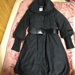 レア美品 お洒落TATRAS レディースウール&カシミア混紡ダウンコート 