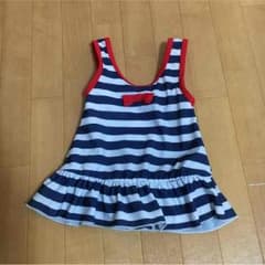西松屋 ボーダー 水着 ベビー 赤ちゃんのサムネイル
