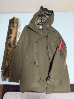 ALPHA INDUSTRIES ミリタリーモッズコート【美品】のサムネイル