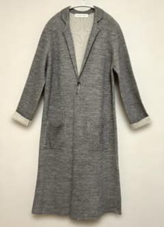 PRISTINE アルパカ×シルク×オーガニックコットンロングコーディガン PRISTINE アルパカ×シルク×オーガニックコットンロングコーディガン