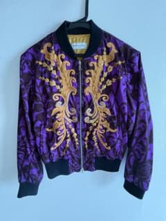 DRIES VAN NOTEN 16SS 刺繍ジャケット ブルゾン - メルカリ