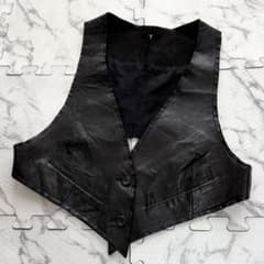 L.G.B. エルジービー MINI VEST レザーベスト ブラック L.G.B. エルジービー MINI VEST レザーベスト ブラック - メルカリ