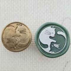 シーリングスタンプ ヘッド【猫】封蝋のサムネイル
