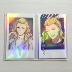 아이돌 마스터 SideM FiFS전 포토풍 카드/화촌 쇼마 2점*박 눌러